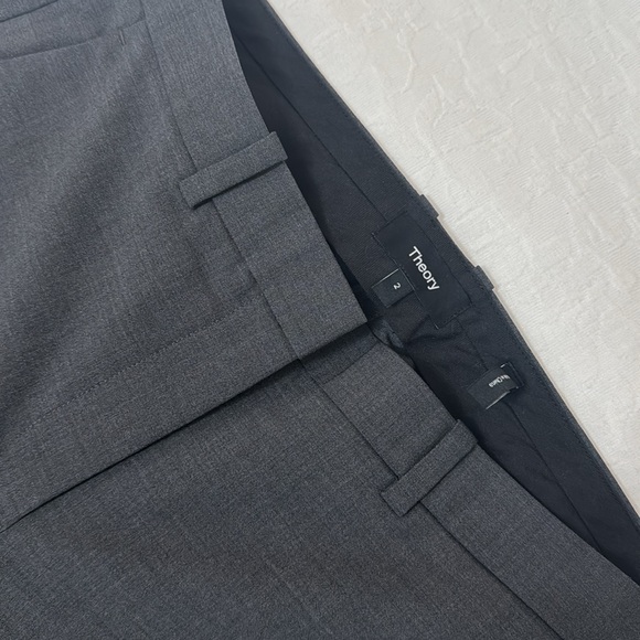 Theory Grey Pants | Size 2 | New - Picture 3 of 7